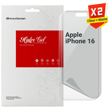 Набор защитных пленок ARMORSTANDART Clear + Matte для Apple iPhone 16 (ARM80698)