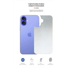 Защитная пленка ArmorStandart на заднюю панель для Apple iPhone 16 Carbone Silver (ARM79602)