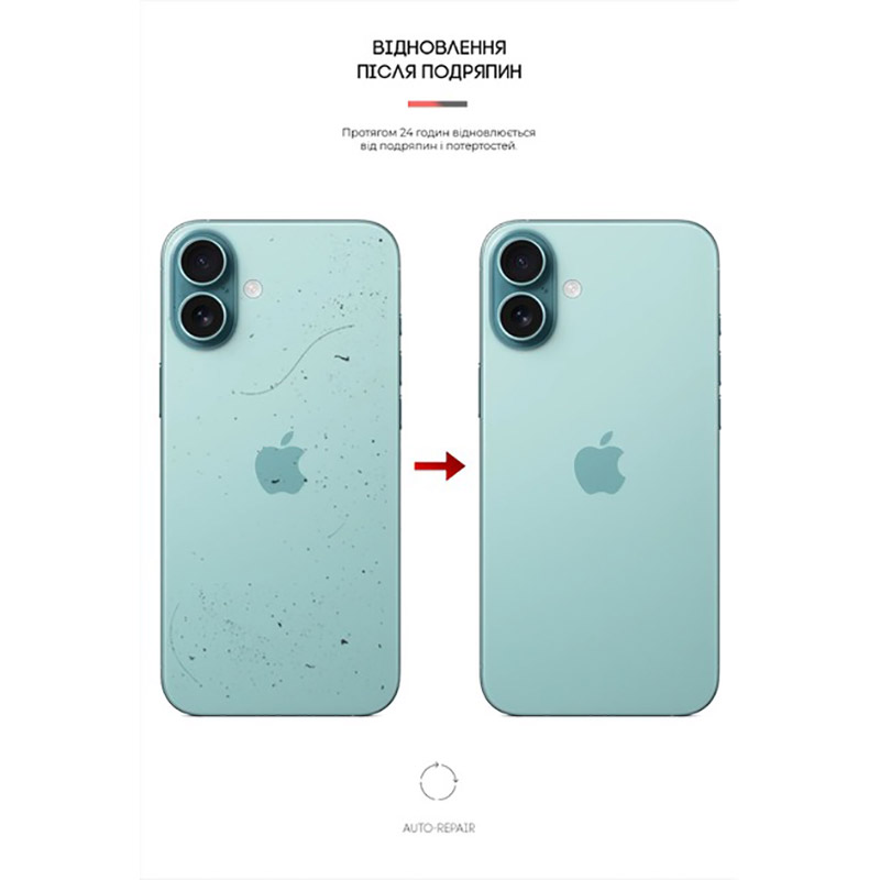 Защитная пленка ArmorStandart на заднюю панель для Apple iPhone 16 Plus Carbone Transparent (ARM79607) Тип пленка