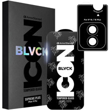 Захисне скло ARMORSTANDART Supreme Plus Black Icon для Apple iPhone 16 Plus (ARM81396)