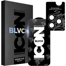 Захисне скло ARMORSTANDART Supreme Plus Black Icon для Apple iPhone 16 Pro (ARM80298)