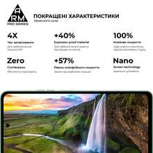 Защитное стекло ARMORSTANDART Pro для Tecno Pova 6 Neo (LI6) Black (ARM78227)