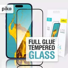 Захисне скло Full Glue PIKO для Apple iPhone 16 Black (1283126593383)