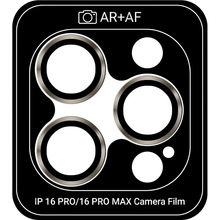 Защитное стекло для камеры ArmorStandart Pro для Apple iPhone 16 Pro/16 Pro Max Natural Titanium (ARM81423