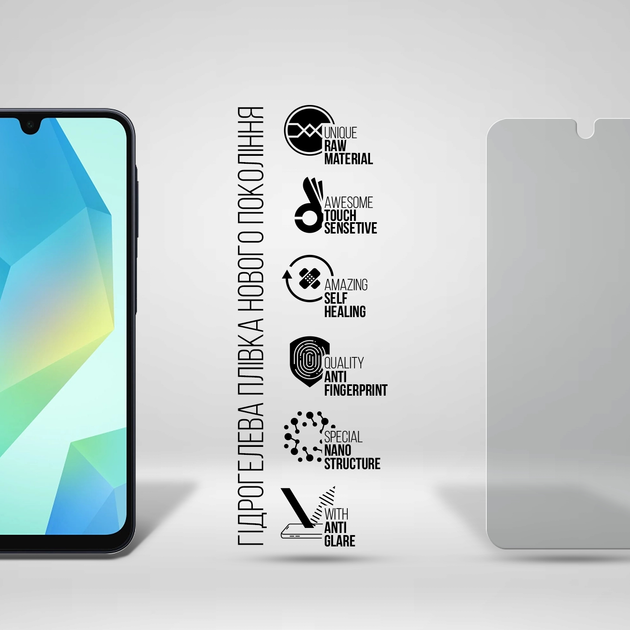 Гидрогелевая пленка ARMORSTANDART Matte для Samsung A16 4G (A165) (ARM80174) Совместимость по модели  Samsung Galaxy A16