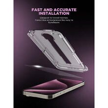 Защитное стекло ARMORSTANDART Black Icon Supreme EZ для iPhone 14/13 Pro/13 (ARM79257)