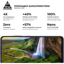 Захисне скло ARMORSTANDART Pro для ZTE Nubia V60 Black (ARM78907)