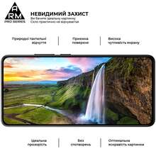 Защитное стекло ARMORSTANDART Pro для Xiaomi Poco X7 Pro Black (ARM82715)