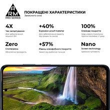 Захисне скло ARMORSTANDART Pro для Motorola G34 5G Black (ARM73850)