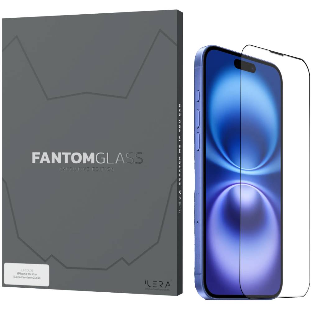 Захисне скло ILERA Fantom Glass For iPhone 16 (ILFANT16)