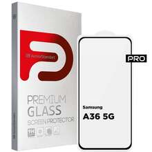 Львов - Защитное стекло ARMORSTANDART Pro для Samsung Galaxy A36 5G Black (ARM82213)