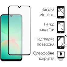 Защитное стекло DENGOS для Samsung A26 Glass Full Glue Black (TGFG-386)