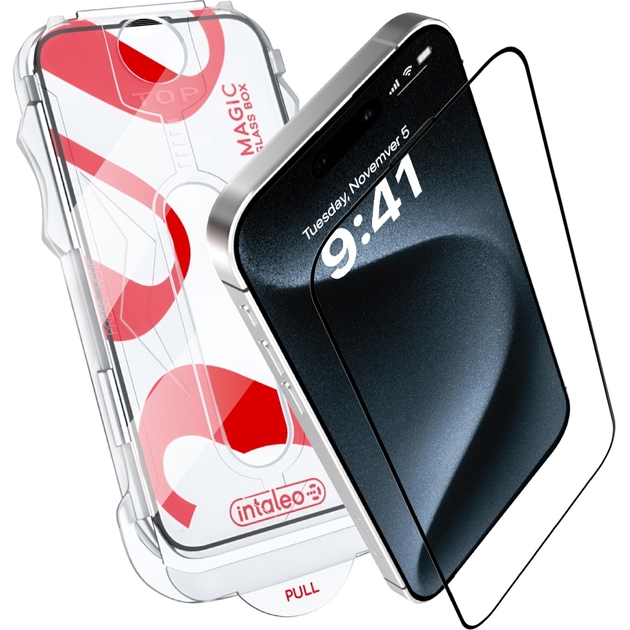 Захисне скло INTALEO MagicBox для Apple iPhone 15 PRO MAX (1283126597602)