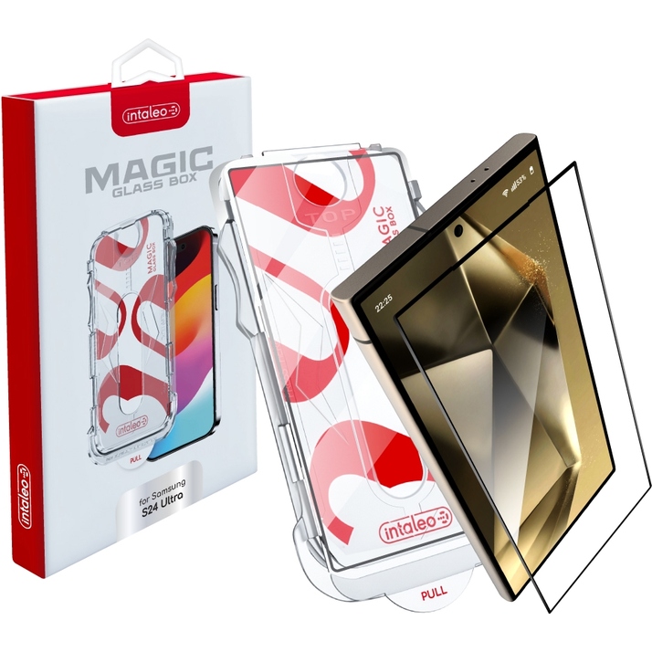 Захисне скло INTALEO MagicBox для Samsung S24 Ultra Black (1283126597671) Сумісність за моделлю Samsung Galaxy S24 Ultra