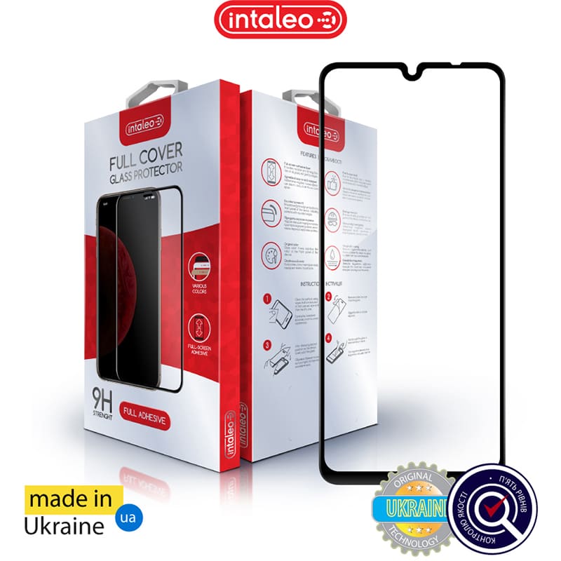 Фото Захисне скло INTALEO Full Glue для Xiaomi Redmi A4 Black (1283126613319)