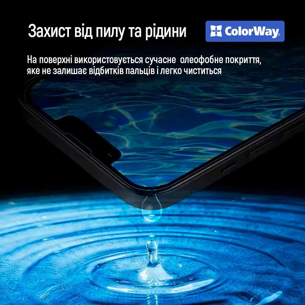 Внешний вид Защитное стекло COLORWAY для Xiaomi Redmi A5 Black (CW-GSFGXRA5-BK)