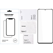 Защитное стекло BECOVER Nokia G42 10D Black (711555)