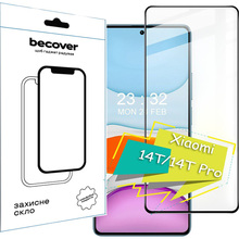 Львов - Защитное стекло BECOVER Xiaomi 14T/14T Pro Black (713322)