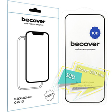 Кривой Рог - Защитное стекло BECOVER Honor 200 lite 10D Black (713162)