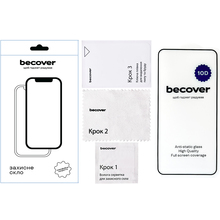 Защитное стекло BECOVER Honor X8a 10D Black (713163)