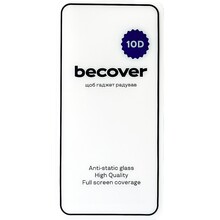 Захисне скло BECOVER Tecno Spark 30 Pro (KL7) 10D Black (713166)