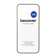 Захисне скло BECOVER Realme 13 Pro Plus 5G 10D Black (713168)