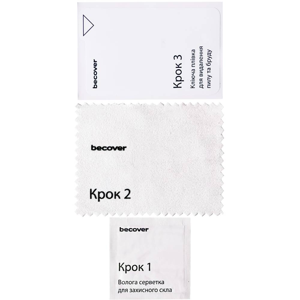 Захисне скло BECOVER Realme C75 Black (713034) Олеофобне покриття True