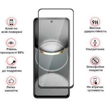 Защитное стекло BECOVER для Tecno Spark 30 Pro (KL7) Black (713080)