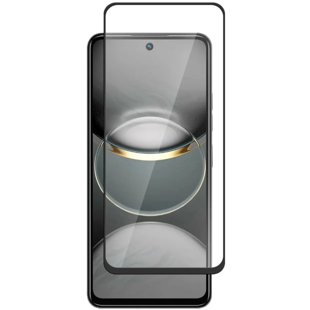 Защитное стекло BECOVER для Tecno Spark 30 Pro (KL7) Black (713080) Покрытие глянец