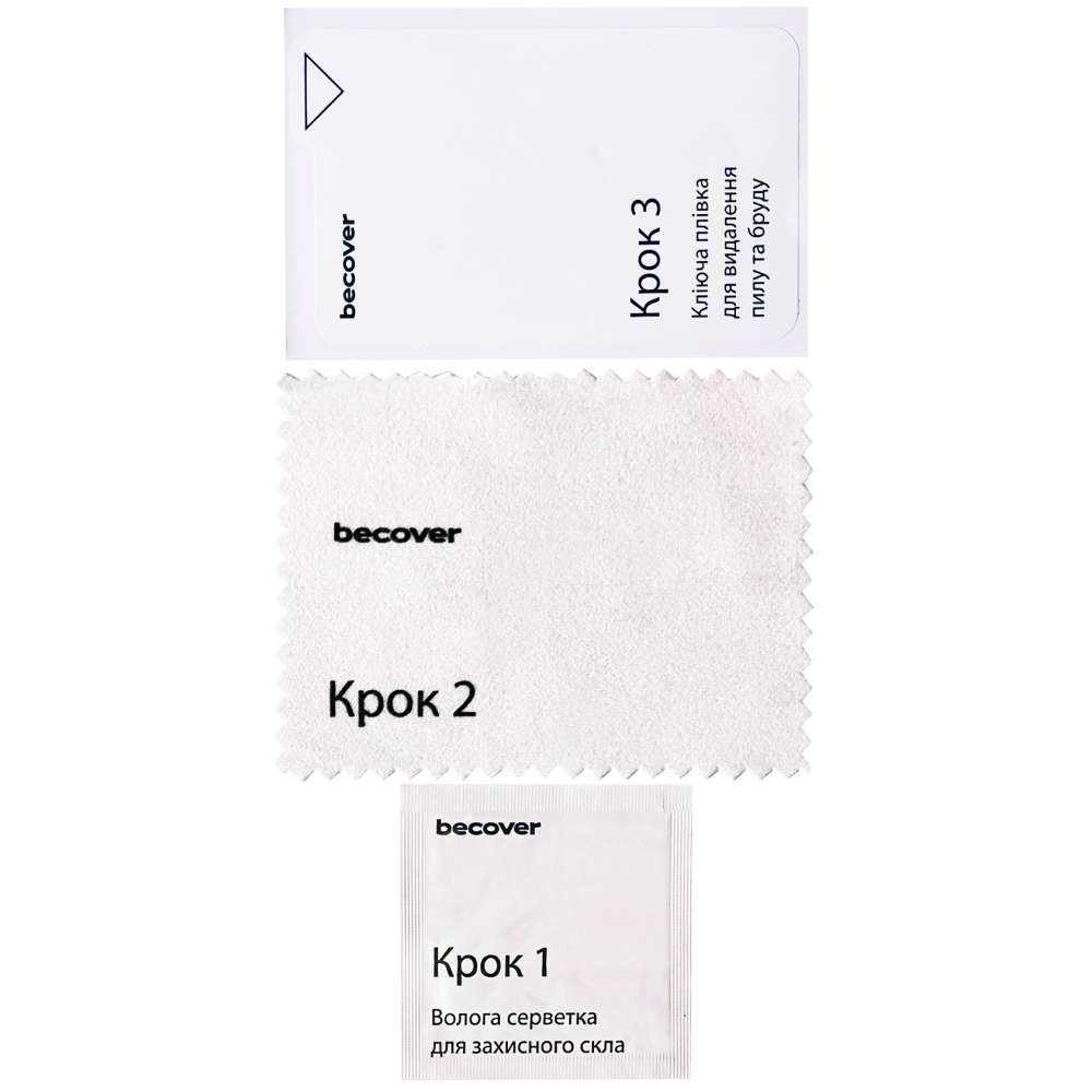 Захисне скло BECOVER для Xiaomi Redmi Note 14 4G 10D Black (713098) Олеофобне покриття True
