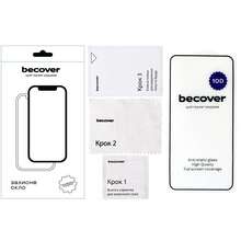 Захисне скло BECOVER для Xiaomi Redmi Note 14 4G 10D Black (713098)