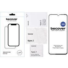 Захисне скло BECOVER 10D для Xiaomi Redmi A4 5G Black (712883)