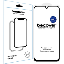Защитное стекло BECOVER 10D для Samsung Galaxy A16 4G /A16 5G Black (712889)