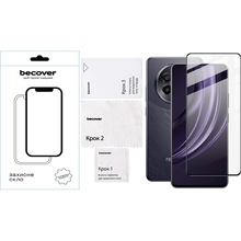 Захисне скло BECOVER для Realme 13 Plus 5G Black (712502)