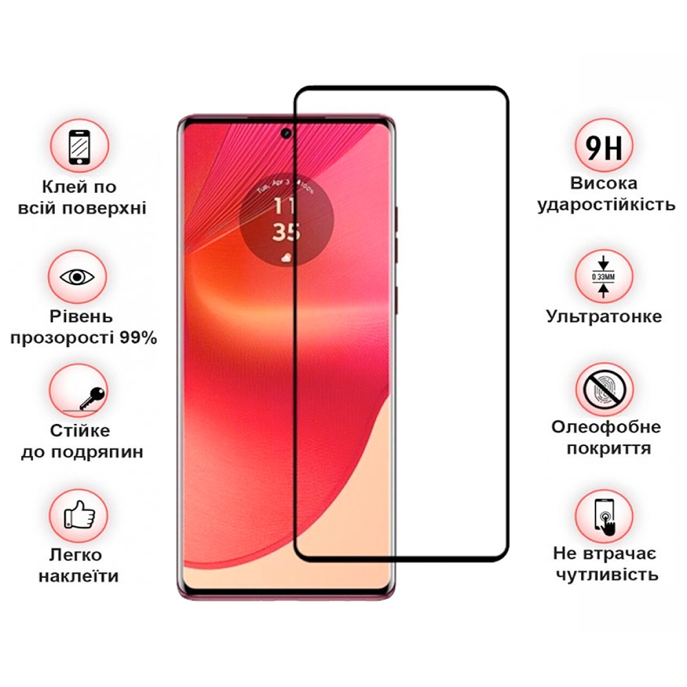 Захисне скло BECOVER для HMD Fusion Black (712503) Сумісність за моделлю HMD Fusion