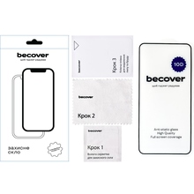 Защитное стекло BECOVER 10D для Infinix Hot 50 Pro X6881 Black (712714)
