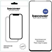 Захисне скло BECOVER Nubia V60 Design 10D Black (712738)