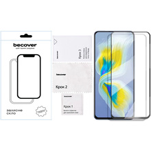 Захисне скло BECOVER для Infinix Smart 9 X6532 Black (712347)