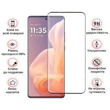 Захисне скло BECOVER EDGE для Motorola Moto G85 Black (712350)