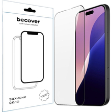 Захисне скло BECOVER для Apple iPhone 16 Pro Max Black (712125)