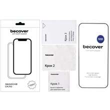 Захисне скло BECOVER 10D Google Pixel 9 Pro XL Black (712327)