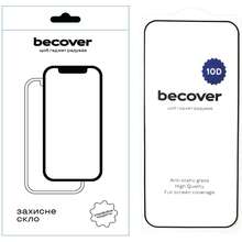 Захисне скло BECOVER 10D Google Pixel 9 Pro XL Black (712327)