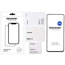 Защитное стекло BECOVER 10D для Infinix Smart 8 (X6525) Black (712329)
