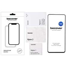 Захисне скло BECOVER 10D для Infinix Smart 8 Plus Black (712330)