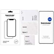 Защитное стекло BECOVER 10D для Infinix Note 40 Black (712331)