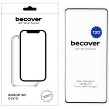 Защитное стекло BECOVER 10D для Infinix Note 40 Black (712331)