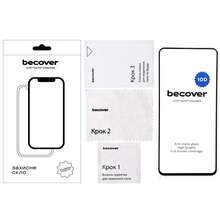 Захисне скло BECOVER 10D для Samsung Galaxy A06 Black (712335)