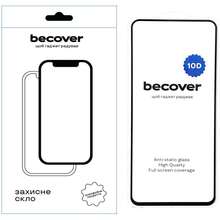 Захисне скло BECOVER 10D для Samsung Galaxy A06 Black (712335)