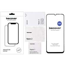 Захисне скло BECOVER 10D для Realme C61 Black (712339)