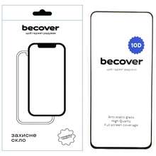 Защитное стекло BECOVER 10D для Realme 12 4G Black (712341)